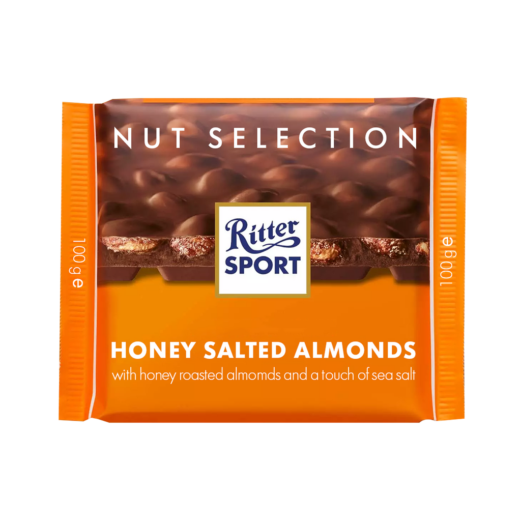 Ritter Sport Honey Salted Almonds 100g