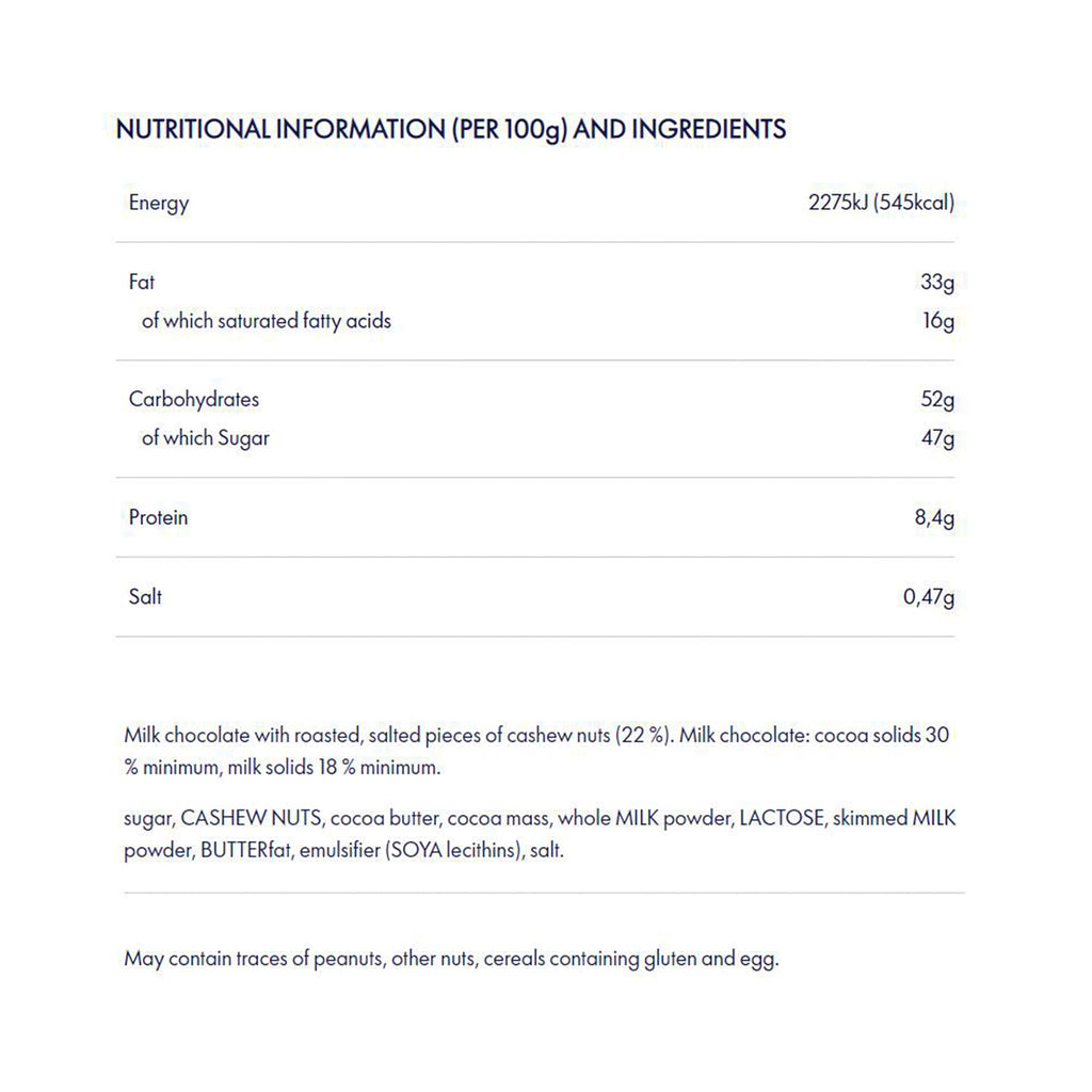Ritter Sport Cashew 100g