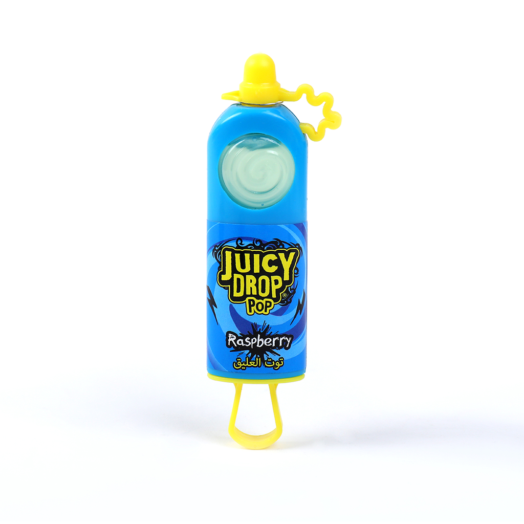 Bazooka Juicy Drop Pop Raspberry 26g
