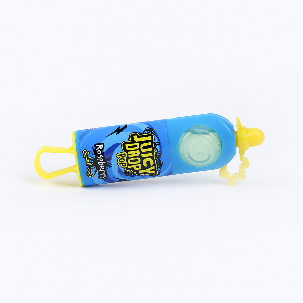Bazooka Juicy Drop Pop Raspberry 26g