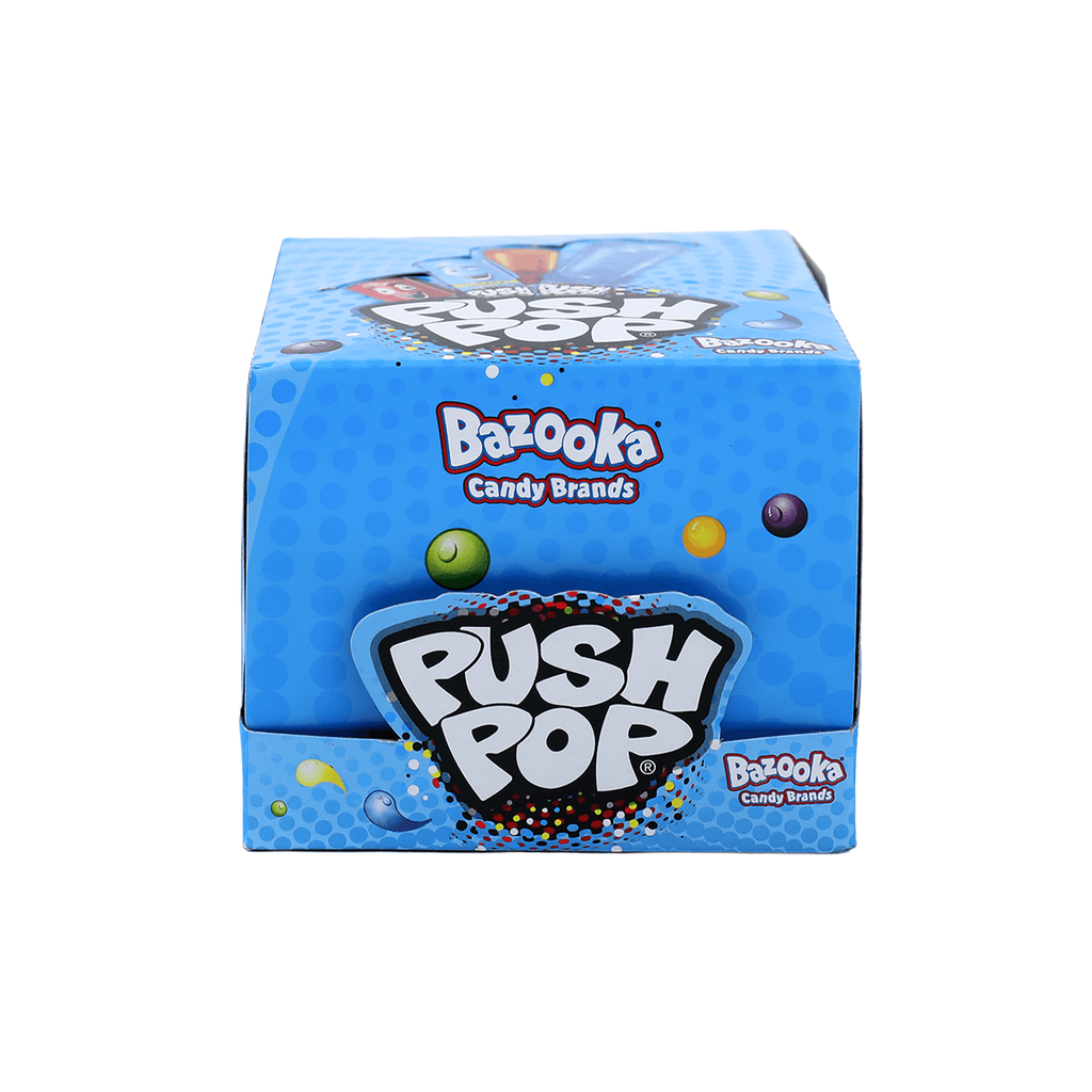 Bazooka Push Pop Raspberry 15g