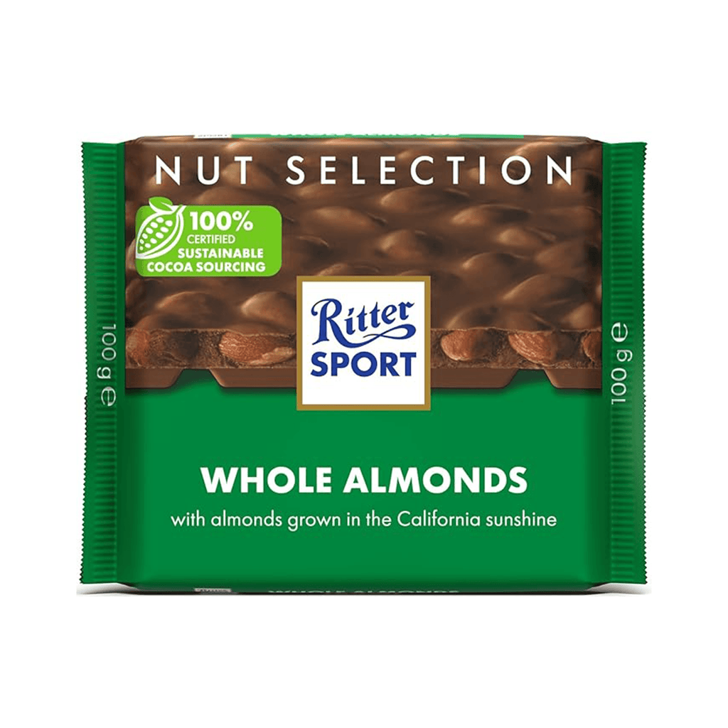Ritter Sport Whole Almonds 100g