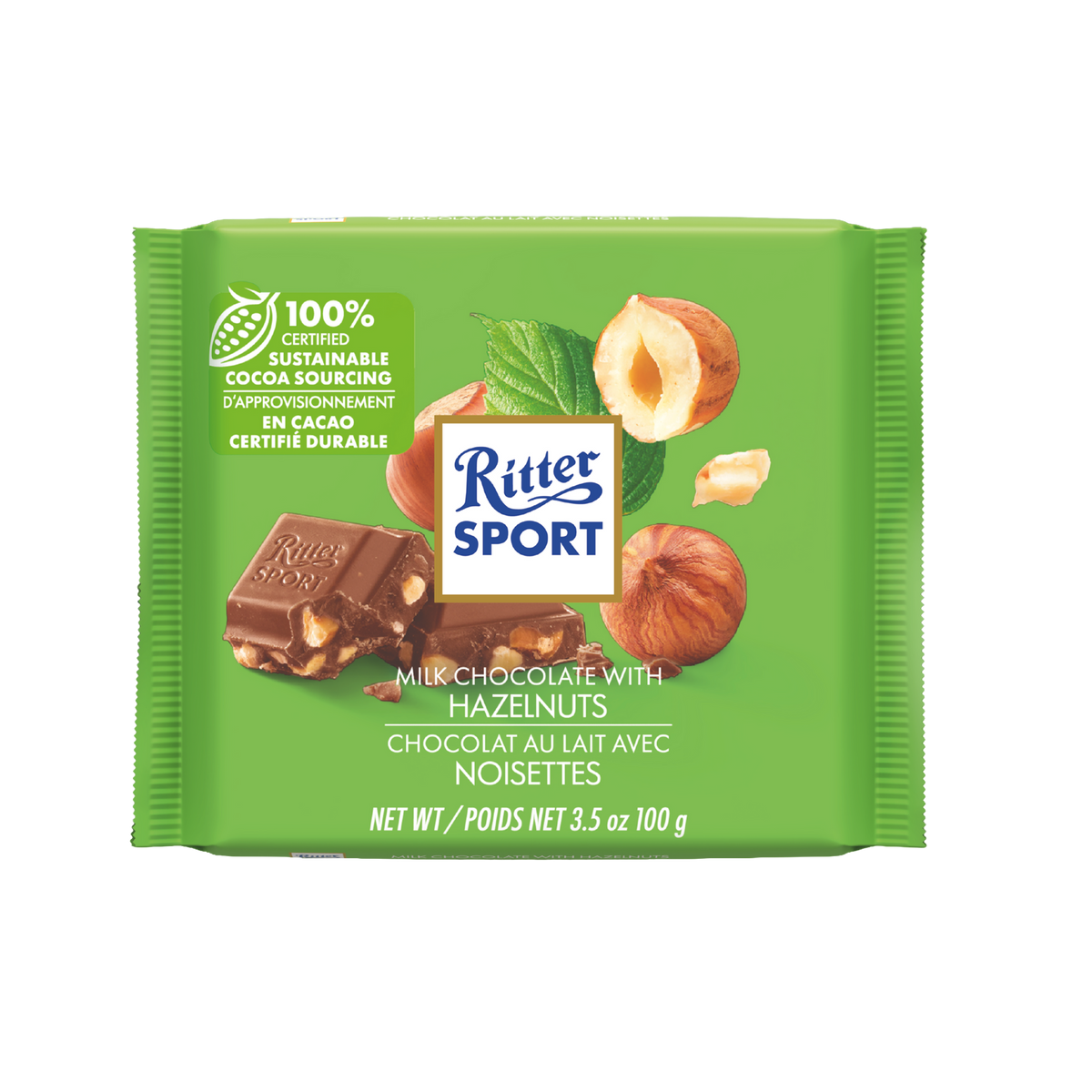 Ritter Sport Chopped Hazelnuts 100g