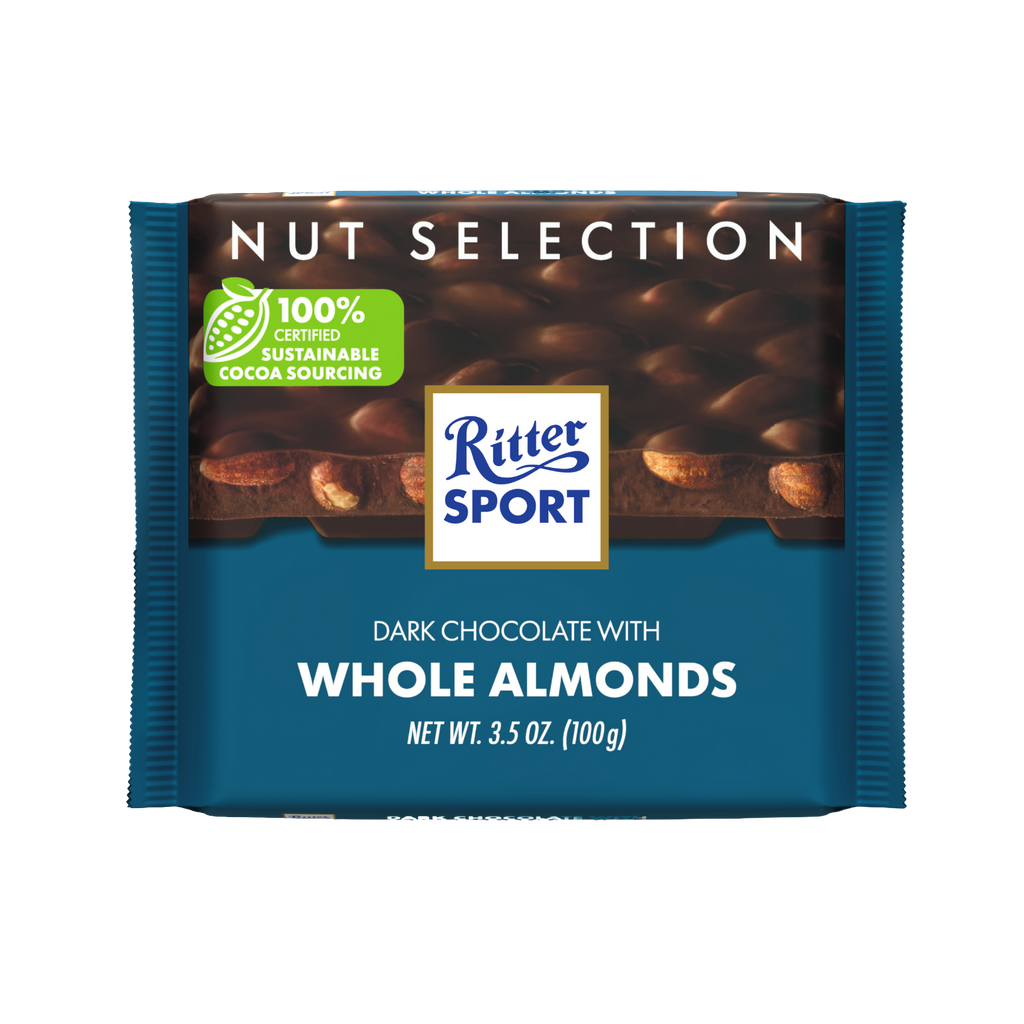 Ritter Sport Dark Whole Almond 100g