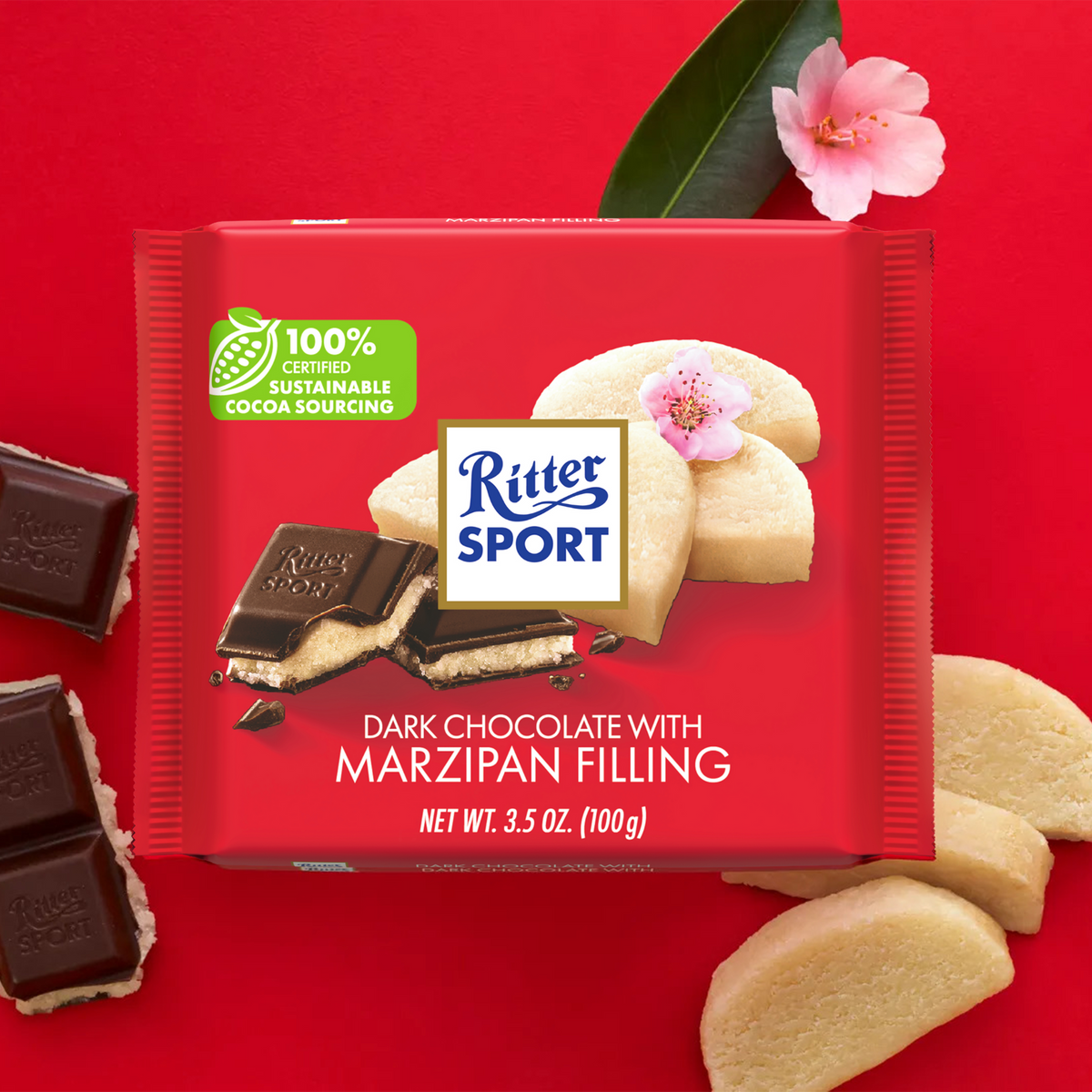 Ritter Sport Marzipan 100g